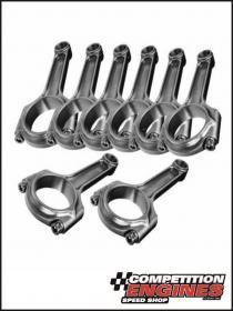 SCAT 2-ICR6000 I-Beam Connecting Rods 4340, 6.000